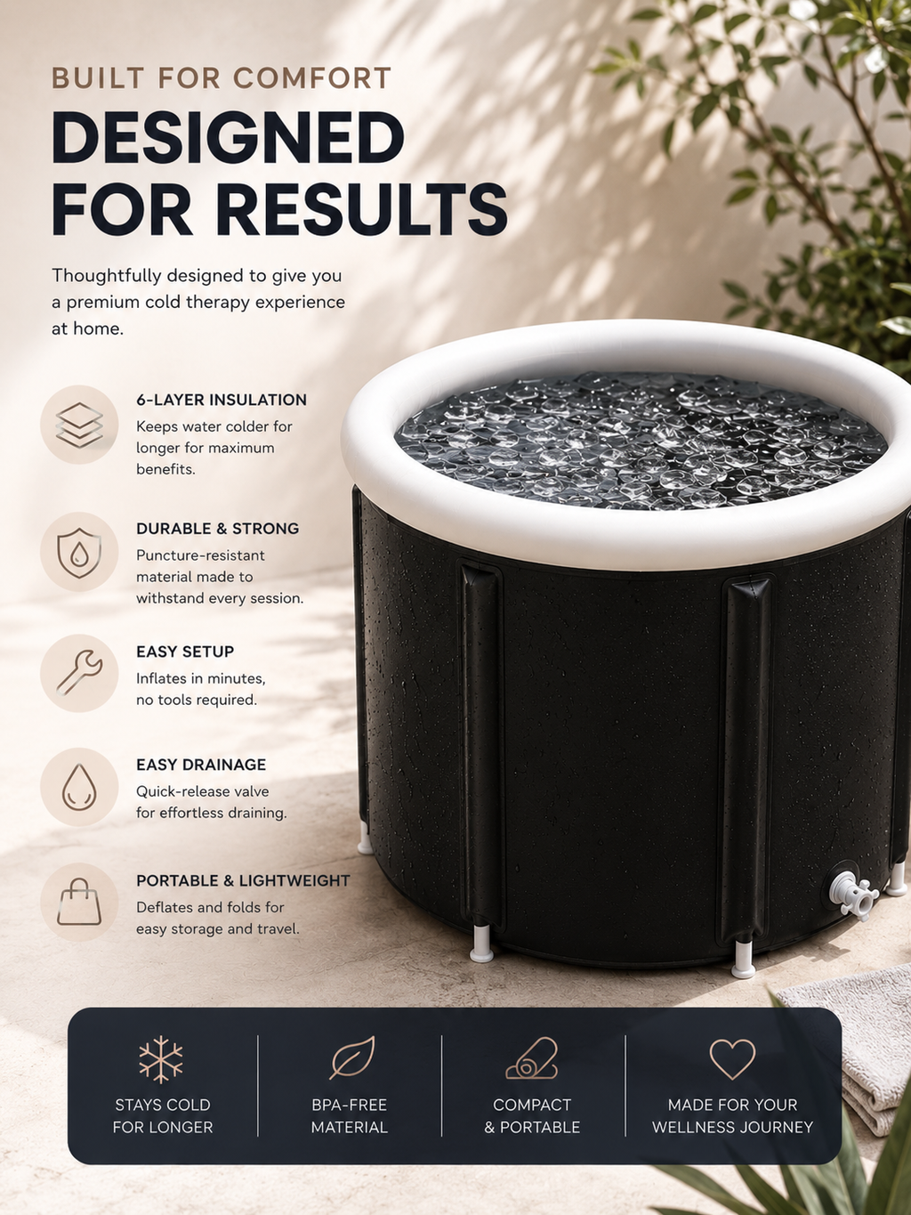 Wild Spa™ Cold Plunge Tub